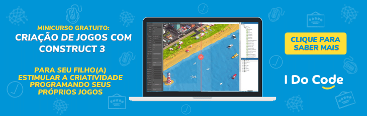 NOVO MINICURSO] Crie Jogos 2D e 3D com NO CODE