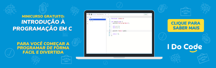 Curso online gratuito de programação em C