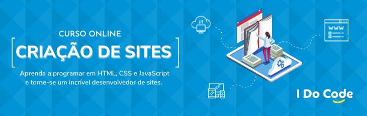 banner curso criacao de sites