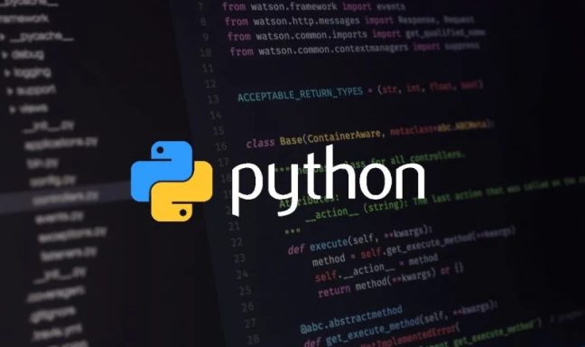 imagem do logo de python