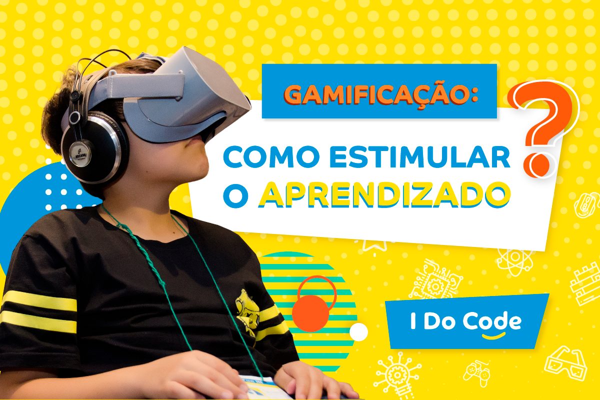 gamificação: imagem de um menino com óculos de realidade virtual