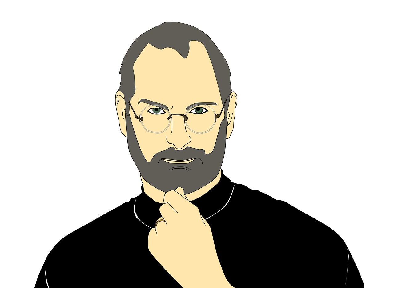 Ilustração do Steve Jobs